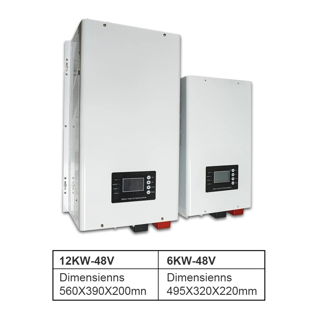 محول طاقة شمسية نقي بقدرة 6000 - مراجعة Off Grid Solar Inverter 48V 6000W وسعره