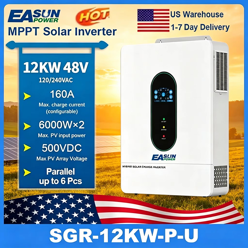 محول طاقة شمسية هجين من EASUN  - مراجعة Grid Tie Inverter Limiter 2000W وسعره