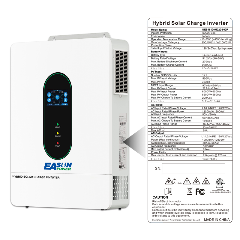 محول طاقة شمسية هجين من EASUN  - مراجعة Grid Tie Inverter Limiter 2000W وسعره