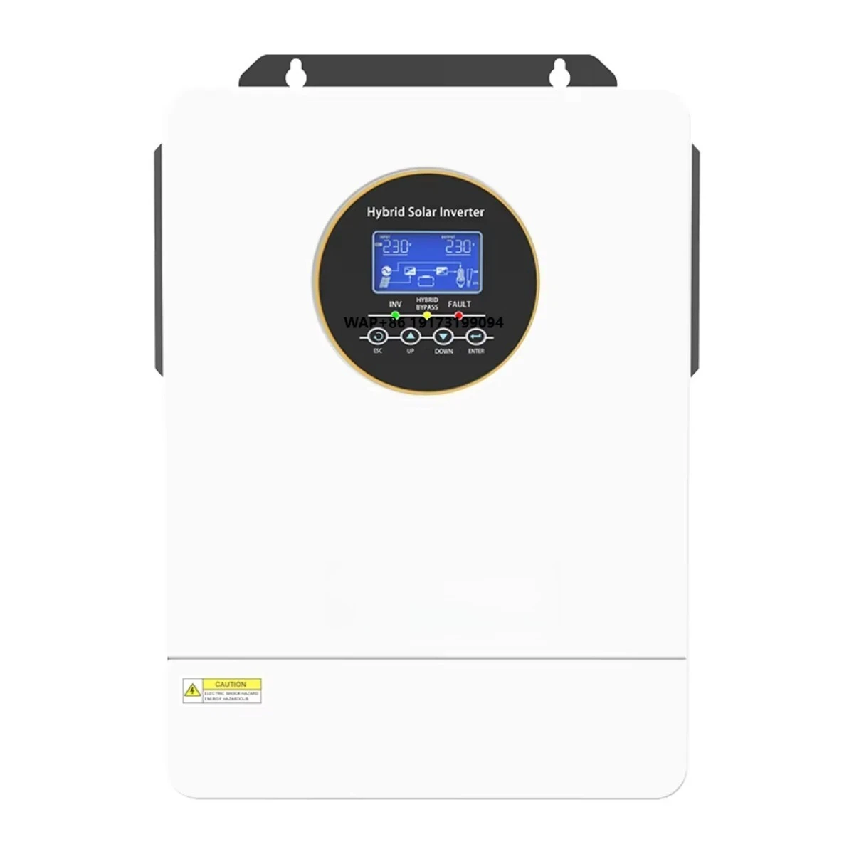محول طاقة شمسية هجين 3 كيلو وا - مراجعة Hybrid Solar Inverter 5.5Kw Mppt 48V وسعره